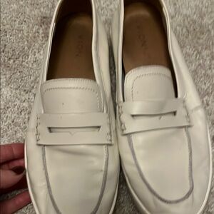 Vionic Cream Loafers